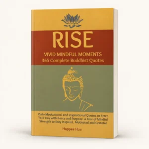 Vivid Mindful Moments 365 Complete Buddhist Quotes: Daily Motivational and Inspriational Quotes to Start Your Day with Peace and Purpose, A Year ... Stay Inspired, Motivated and Grateful